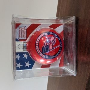 America United We Stand Christmas Ornament.